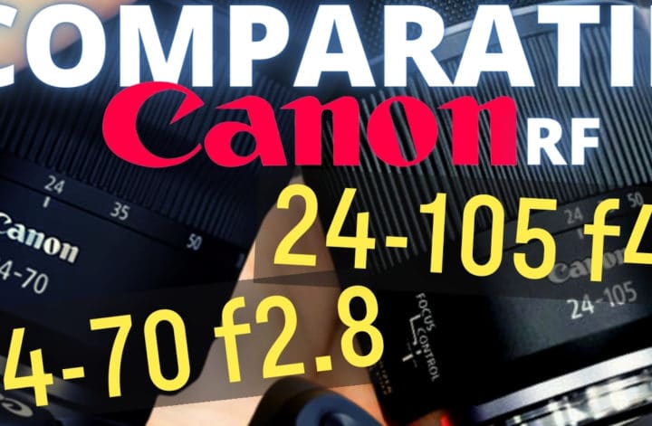 comparatif Canon RF 24-70 2.8 vs Canon RF 24-105 F4