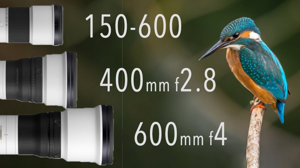 comparatif 400mm F2.8 600mm F4