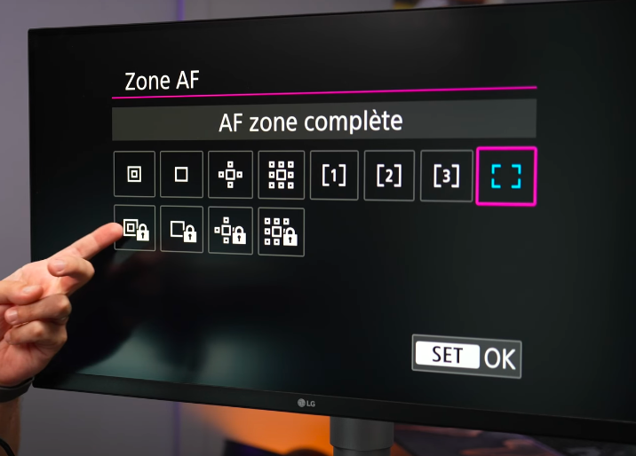 Présentation des nouveaux collimateurs AF du Canon R5 Mark II