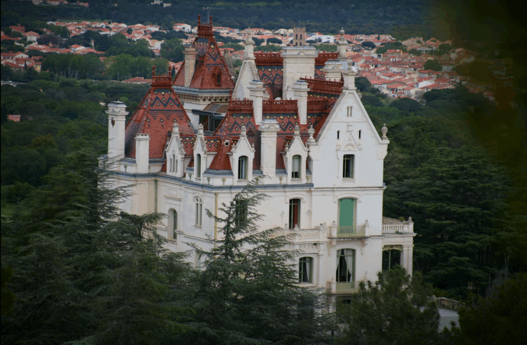 Photo d'un château avec le Canon RF 75-300mm f4-5.6